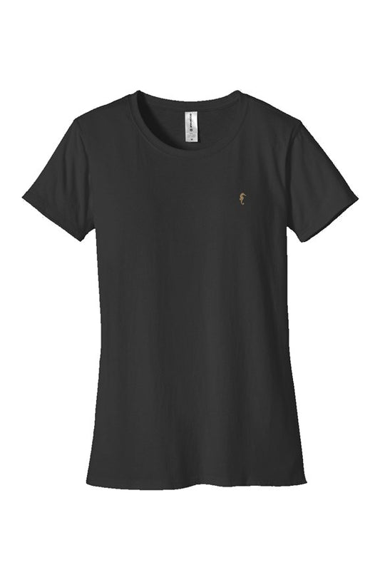 Seahorse Womens Classic T Shirt-black