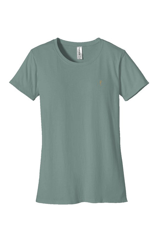 Seahorse Womens Classic T Shirt-light green