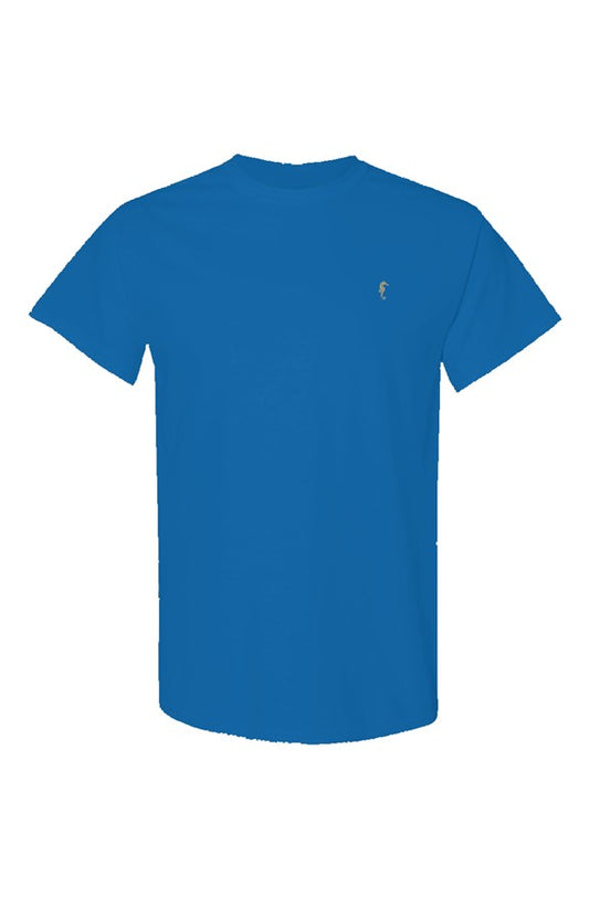 Seahorse Neon T Shirts-blue