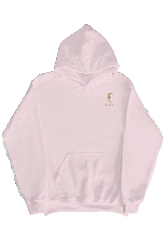 Seahorse pullover hoody-pink