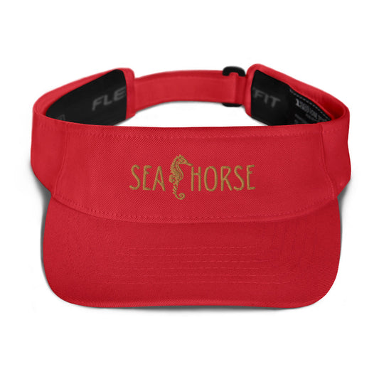 Seahorse Visor-Red