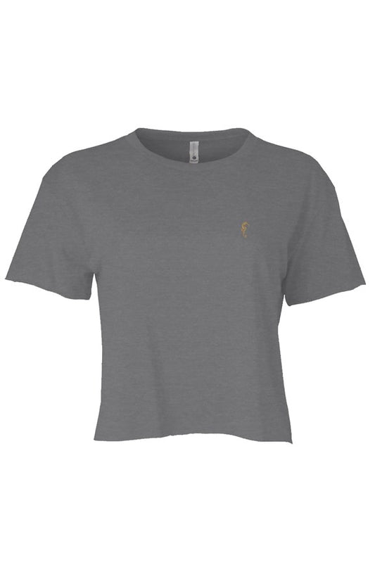 Seahorse Festival Womens grey Cali Crop