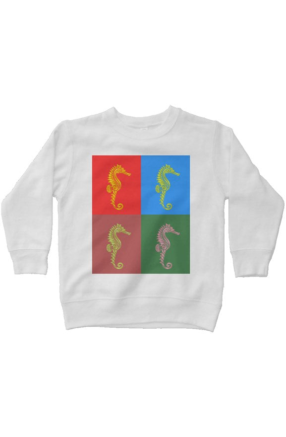 Seahorse kids four/S hoodie