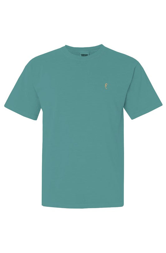 Seahorse mens classic tshirt-seafoam