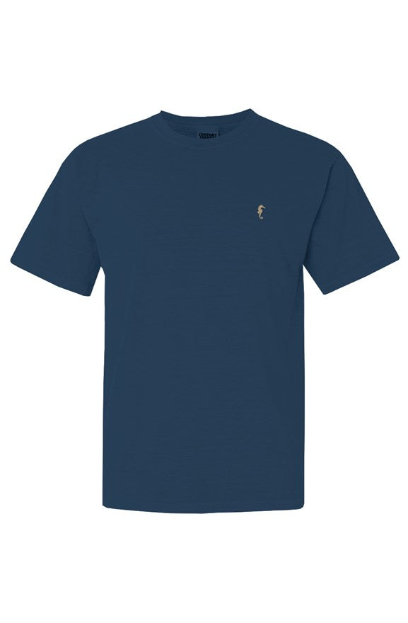 Seahorse mens classic tshirt-midnight blue