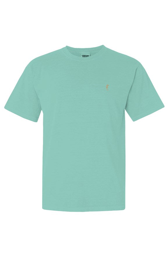 Seahorse mens classic tshirt-chalky mint